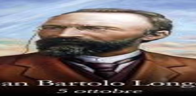Un anno fa Bartolo Longo veniva proclamato Santo! Un anno fa Bartolo Longo veniva proclamato Santo!